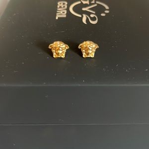 Versace Medusa stud earrings